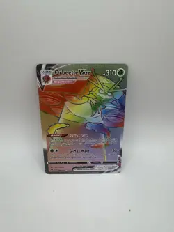 Orbeetle VMAX (Secret) 186/185 Secret Rare SWSH04: Vivid Voltage Pokemon Card - Image 1