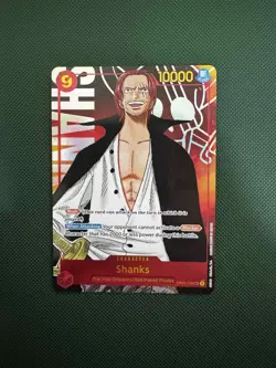 Shanks Parallel OP01-120 Romance Dawn Foil One Piece Card TCG Alternate Art - Image 1
