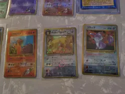 Pokemon Pocket Monsters Holo Prism Japanese Vending Sticker & card Lot charizard - Image 3