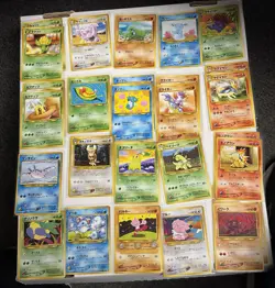 70+ Japanese Pokemon Vintage Card Lot Old Back Neo Genesis Neo Discovery - Image 1