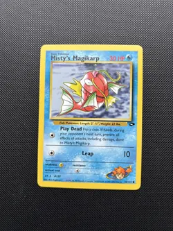 Pokemon Card Gym Challenge Misty's Magikarp 88/132 WOTC NM! - Image 1