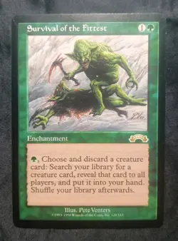 MTG Survival of the Fittest Exodus Regular Rare Card #129 Light Play - Image 1
