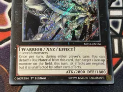 Yu-gi-oh! card Divine Dragon Knight Felgrand MP14-EN166 Secret Rare 1st Edition - Image 3