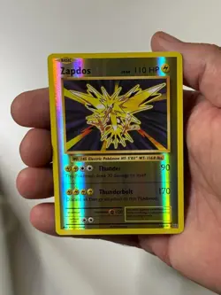 Zapdos XY 42/108 Evolutions Pokemon Card TCG - Image 1