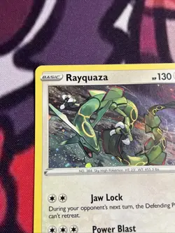 Rayquaza SWSH029 SWSH: Sword & Shield Promo Cards Holo SWIRL NM - Image 3
