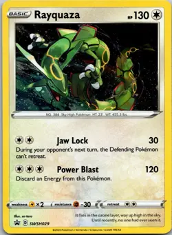 Rayquaza - SWSH: Sword & Shield Promo Cards SWSH029 NM - Image 1