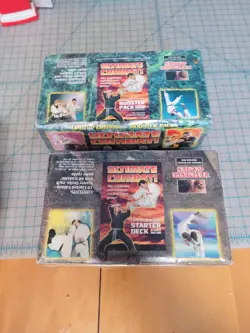 Ultimate Combat Card Game Booster 36 Packs & Starter Decks SEALED BOXES 1995 NEW - Image 1
