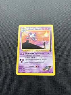 Pokemon Card Gym Challenge Sabrina's Haunter 55/132 WOTC NM! - Image 2