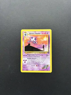 Pokemon Card Gym Challenge Sabrina's Haunter 55/132 WOTC NM! - Image 3
