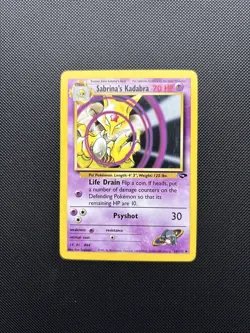 Pokemon Card Gym Challenge Sabrina's Kadabra 58/132 WOTC NM! - Image 1
