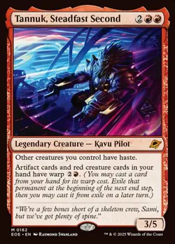 MTG Tannuk, Steadfast Second, NM-Mint, English Edge of Eternities - Image 1