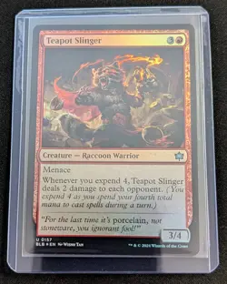 MTG - Teapot Slinger FOIL - Bloomburrow - Pack Fresh!! - Image 2