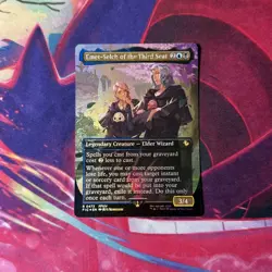 Emet Selch Of The Third Seat R 0473 CHOCOBO TRACK FOIL Alt Art Final Fantasy MTG - Image 1