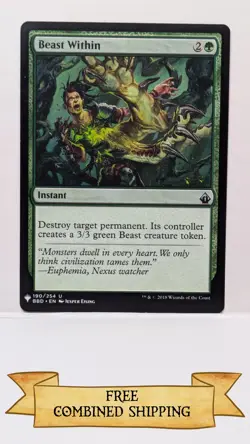 Beast Within (BBD) The List Reprints Regular - Image 1