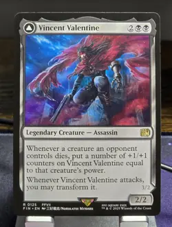 MTG - Vincent Valentine / Galian Beast (0125) Rare - FINAL FANTASY (FIN) - Image 1