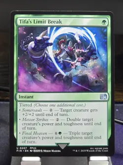 MTG - Tifa's Limit Break (0207) Uncommon - FINAL FANTASY (FIN) - Image 1