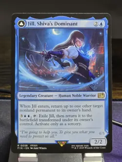 MTG - Jill, Shiva's Dominant / Shiva (0058) Rare - FINAL FANTASY (FIN) - Image 1