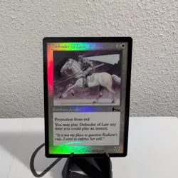 Defender of Law Foil Magic: Urza's Legacy #5 1999 - Image 1
