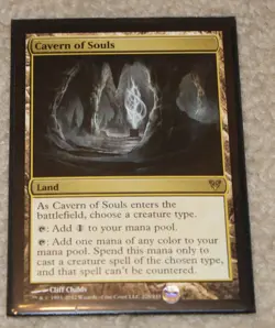 1x Cavern of Souls - Avacyn Restored Rare Land MTG LP - Image 1