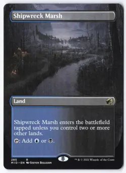 Shipwreck Marsh (Borderless) R Innistrad: Midnight Hunt 285 NM - Image 1