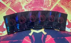 Mountain (Phyrexian) x6 LP/NM Oil Slick Raised Foil - Phyrexia: All Will Be One - Image 2