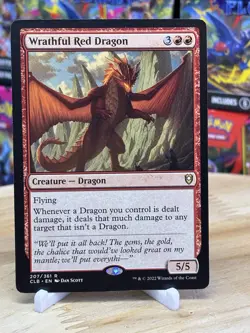 Wrathful Red Dragon Commander Legends: Battle for Baldur's Gate Regular - Image 1