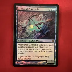 FOIL Cephalid Constable | MtG Magic Tenth Edit | English | Near Mint-Mint (NM-M) - Image 1
