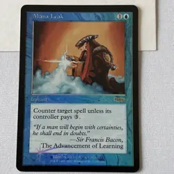 MTG Foil Mana Leak Arena League Promo 2 Of 2 - Image 3