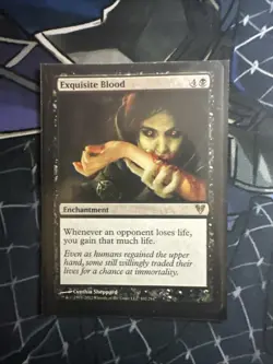 1x Exquisite Blood LP Mint, English Jumpstart MTG Magic - Image 1