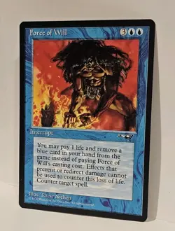 Magic the Gathering Alliances - Force Of Will - NM/M 1996 Vintage MTG - Image 2