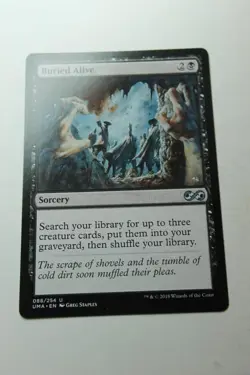 MTG Buried Alive x1- -Ultimate Masters-Lightly Played - Image 1