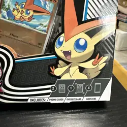 Pokemon Black Bolt/White Flare Unova SV10.5 Victini Illustration Collection - Image 2