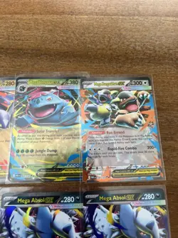 Pokemon TCG Mega Evolution Double Rare Lot (12) Latias, Venusaur, Mawile, Absol - Image 3
