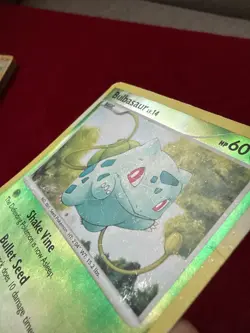 Pokemon TCG Bulbasaur Reverse Holo 77/132, Secret Wonders (MP) - Image 3