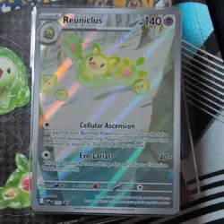 Pokemon TCG S&V Black Bolt Triple Blister Reuniclus New & Sealed Same Day Ship ✅ - Image 3