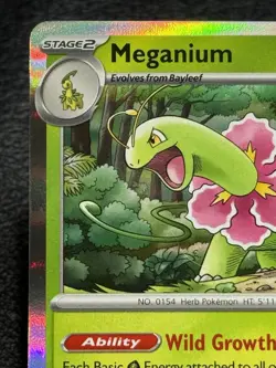 Meganium MEP 001 - Stamped Promo - Pokemon TCG: Mega Evolution - NM - Image 2