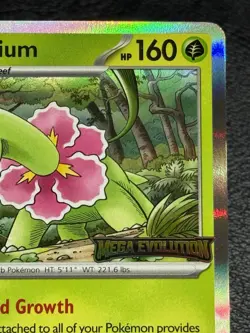 Meganium MEP 001 - Stamped Promo - Pokemon TCG: Mega Evolution - NM - Image 3