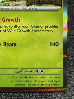 Meganium MEP 001 - Stamped Promo - Pokemon TCG: Mega Evolution - NM - Image 4