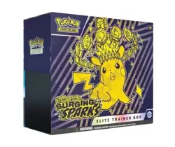 Pokemon TCG Scarlet & Violet - Surging Sparks ETB Elite Trainer Box - New/Sealed - Image 1