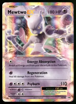 Mewtwo EX XY - Evolutions 52/108 Pokemon TCG - Image 1
