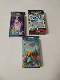 Pokemon Sealed Mewtwo Mayhem Evolutions/Drednaw/Melmetal Ex Battle/Theme Decks - Image 1