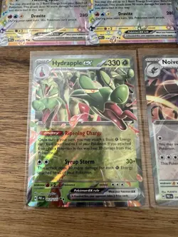 Pokemon TCG Prismatic Evolution Double Rare Lot (8) Glaceon EX, Iron Thorns EX - Image 5