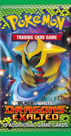 SEALED Pokemon Dragon's Exalted English Giratina Artwork Booster Pack - Image 1