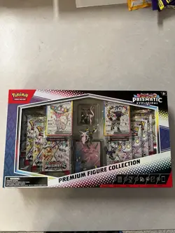 Pokemon TCG Prismatic Evolutions Premium Figure Collection Sealed New - Image 1