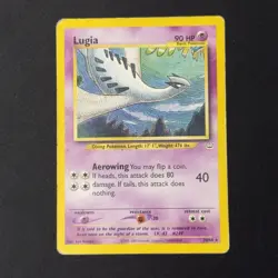 Lugia 20/64 Rare Neo Revelation Unlimited Pokemon WOTC 2001 English - Image 1