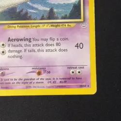 Lugia 20/64 Rare Neo Revelation Unlimited Pokemon WOTC 2001 English - Image 5