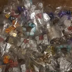 Pokemon TCG Accessories_70 Packs of Dices from various ETBs, UPCs etc. - Image 3