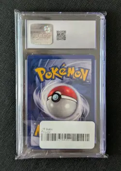 1999 Pokemon Base Set 1st Edition Shadowless Machop 52/102 CGC 9.5 Mint - Image 3
