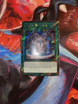 Yugioh! Runick Fountain RA04-EN296 Platinum Secret Rare 1st Edition Near Mint - Image 1