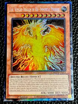 The Winged Dragon Of Ra MZTM-EN074 Yugioh 1st Edition (New) Collector’ Rare - Image 1